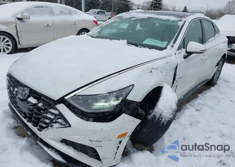 2021 Hyundai Sonata Sel из США, поврежденный, VIN 5NPEF4JA0MH099561